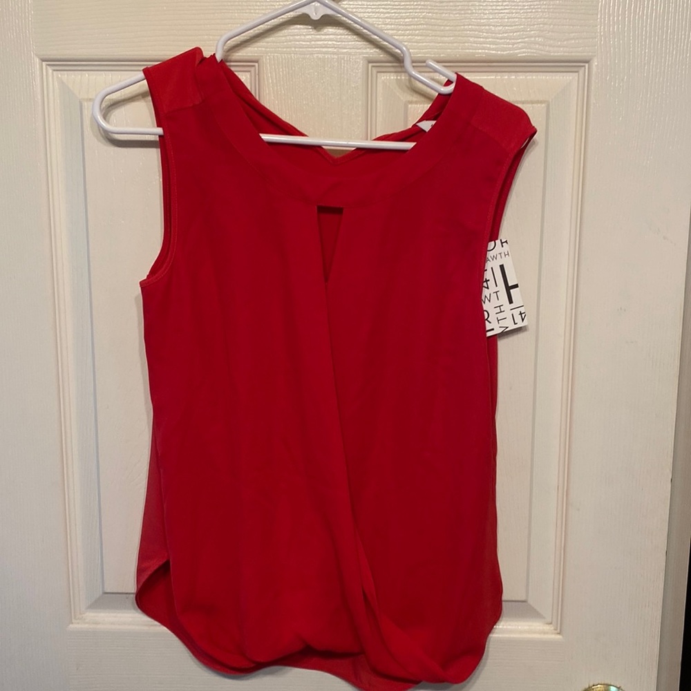 41 Hawthorn blouse. SP. Red.